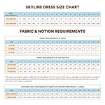 Skyline Dress Sewing Pattern