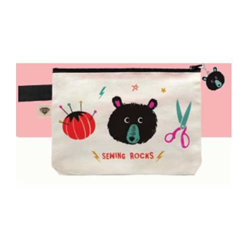 Sewing Rocks Pouch