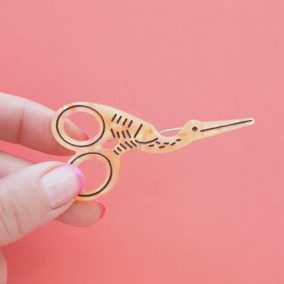 Stork Scissors Hair Clip