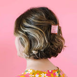 Thread Spool Mini Hair Claw Clip