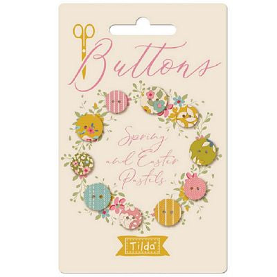 Tilda Creating Memories Spring Buttons 10 & 12 mm