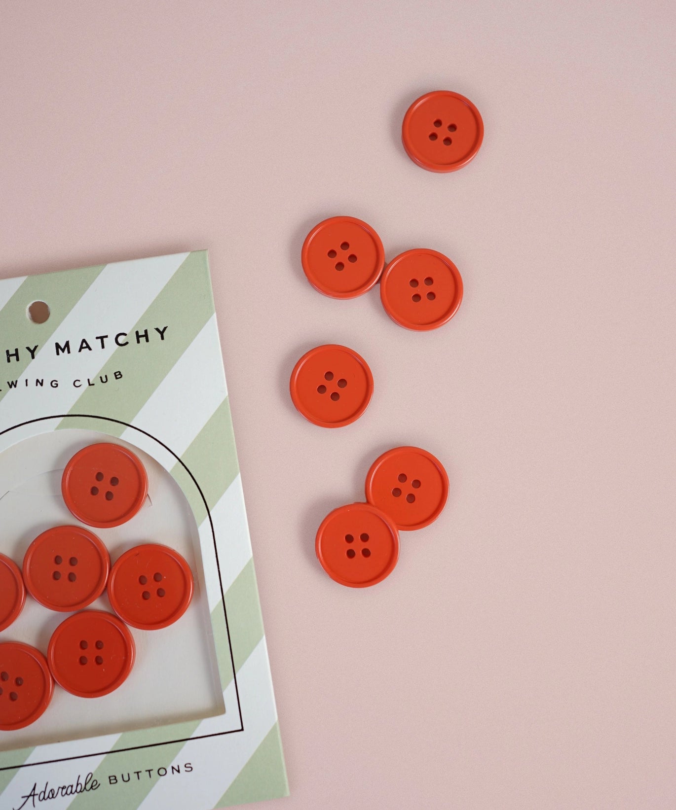Retro Buttons (Set of 6)