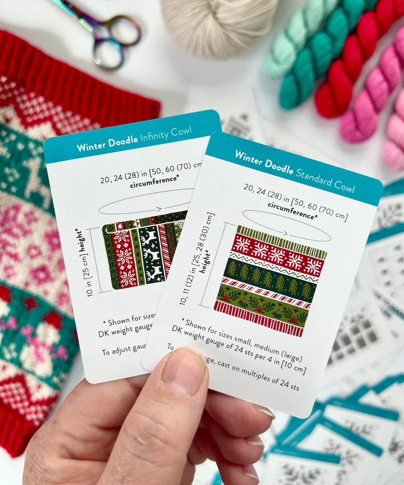 Winter Doodle Card Deck