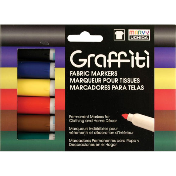 Graffiti Fabric Markers