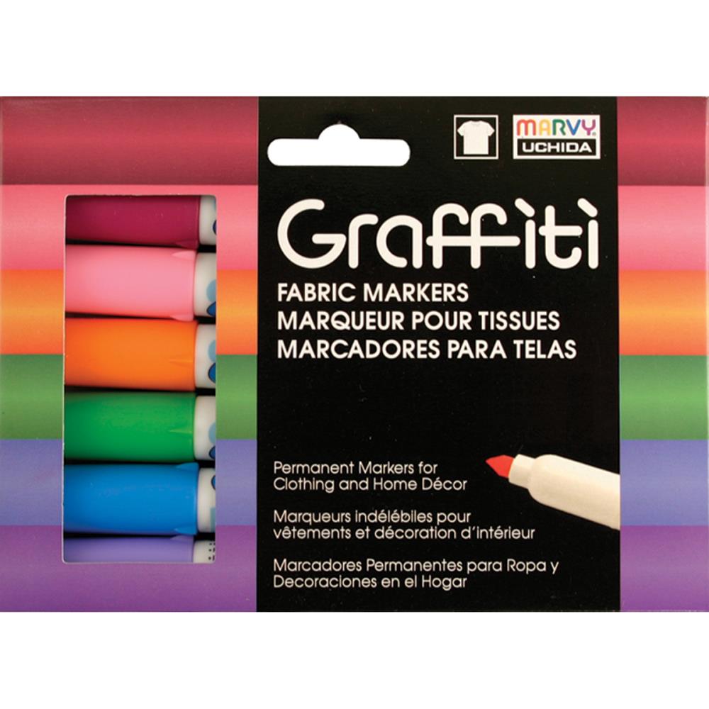 Graffiti Fabric Markers