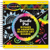 Scratch Art Doodle Pad 5.5"X5.5" 16 Pages