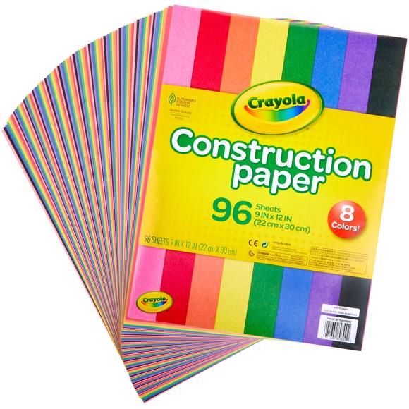 Crayola Construction Paper Pad 9