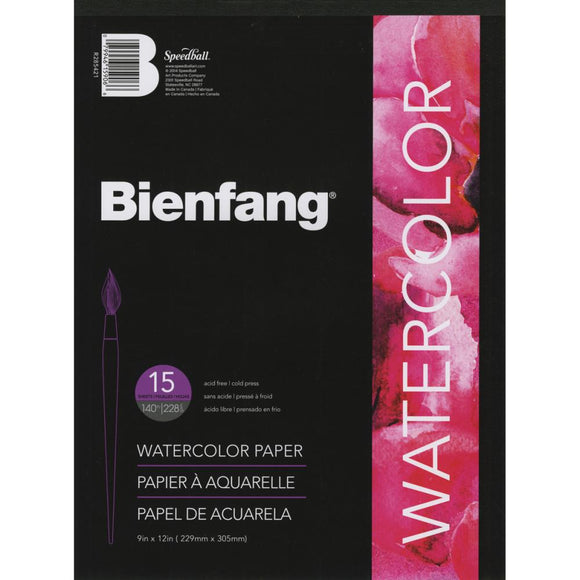 Bienfang Watercolor Paper Pad 9
