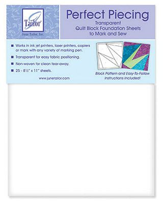 Perfect Piecing Foundation Sheets