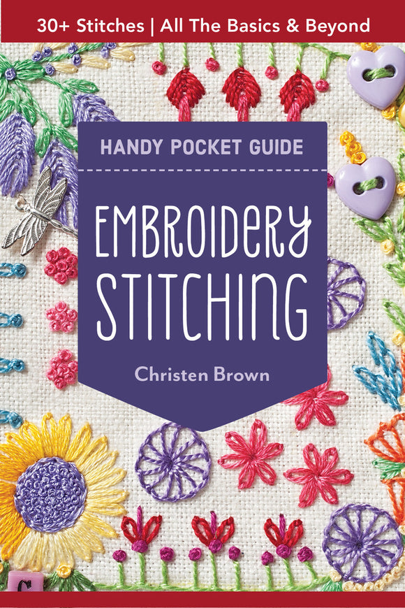 Handy Pocket Guide of Embroidery Stitching