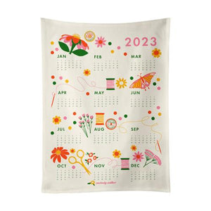 2023 Calendar Tea Towel