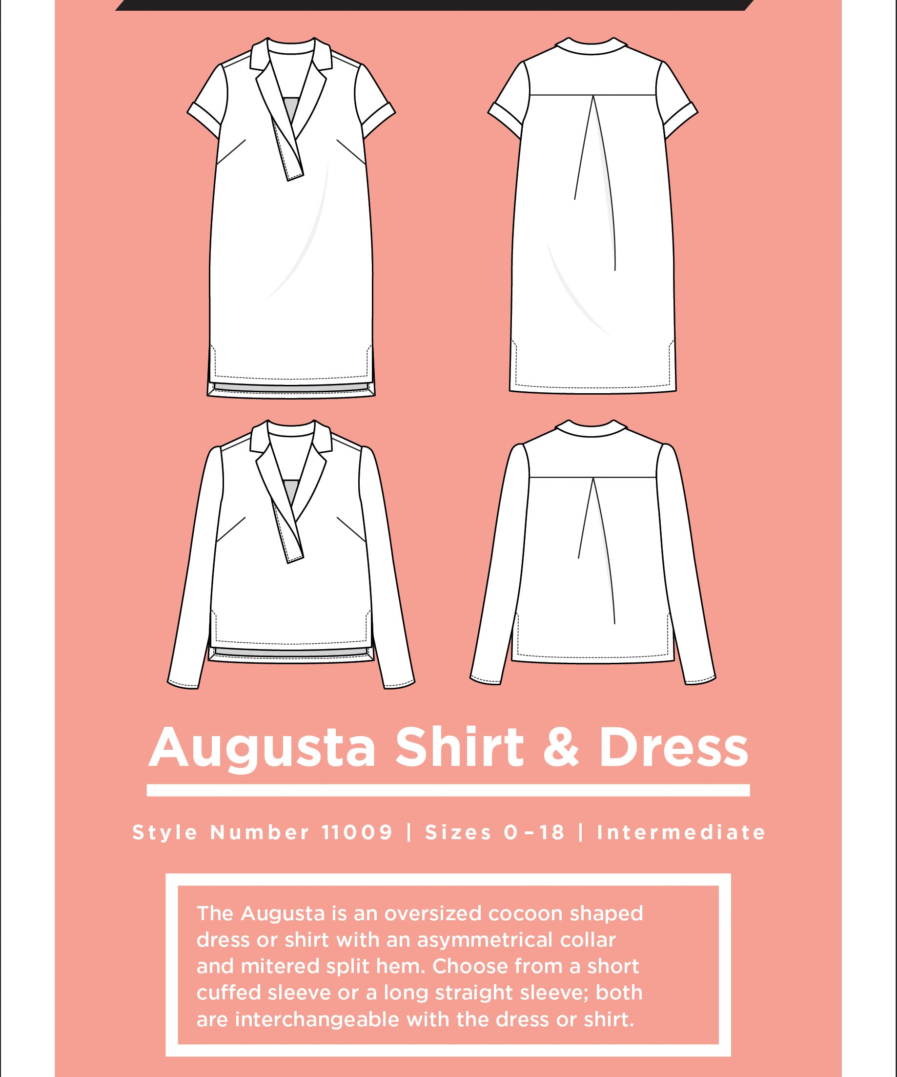 Augusta Shirt + Dress