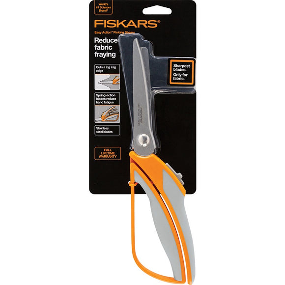 Fiskars Pinking Shears Easy Action