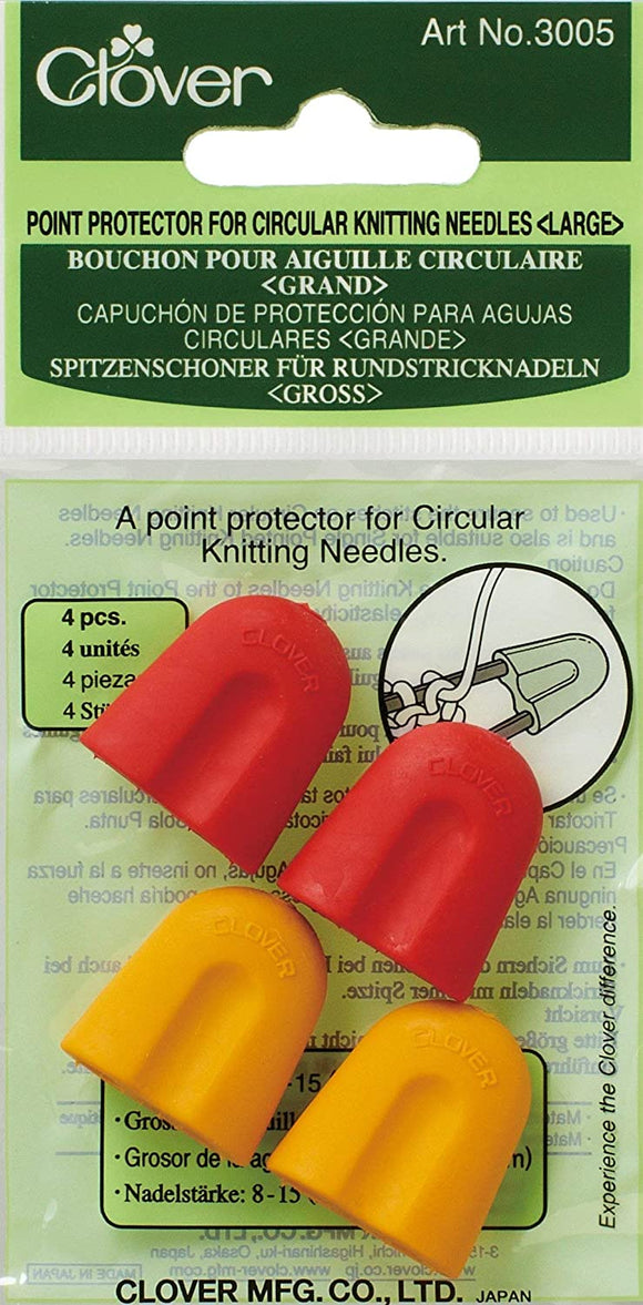 Point Protectors for Circulars Knitting Needles