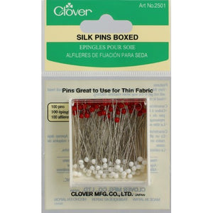 Glass Head Silk Pins