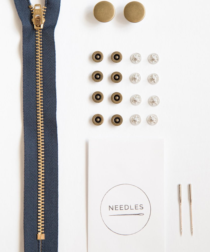 Zipper Fly Jeans Making Kit