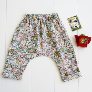 Baby + Toddler Harem Pants Sewing Pattern