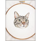 Pet Portrait Embroidery