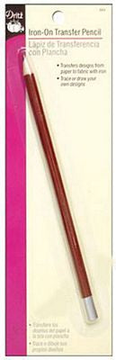 Iron-On Transfer Pencil Red