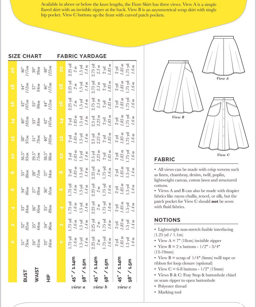 Fiore Skirt
