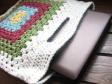 The Granny Square Laptop Tote