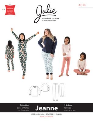 Jeanne Knit PJ Set #4016
