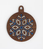 Kiriki DIY Stitched Gingerbread Wooden Ornament Kits