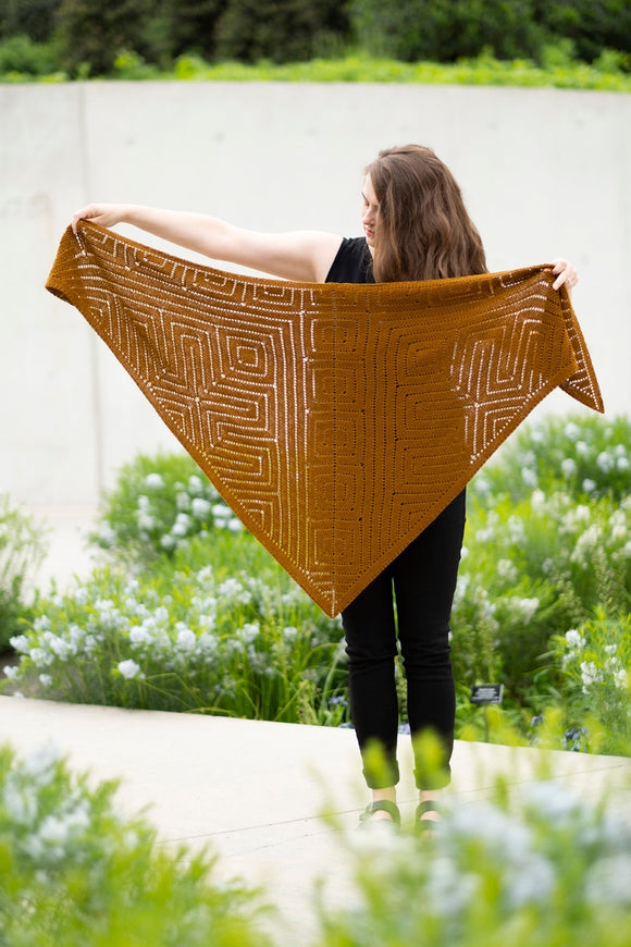 Orthogonal Shawl