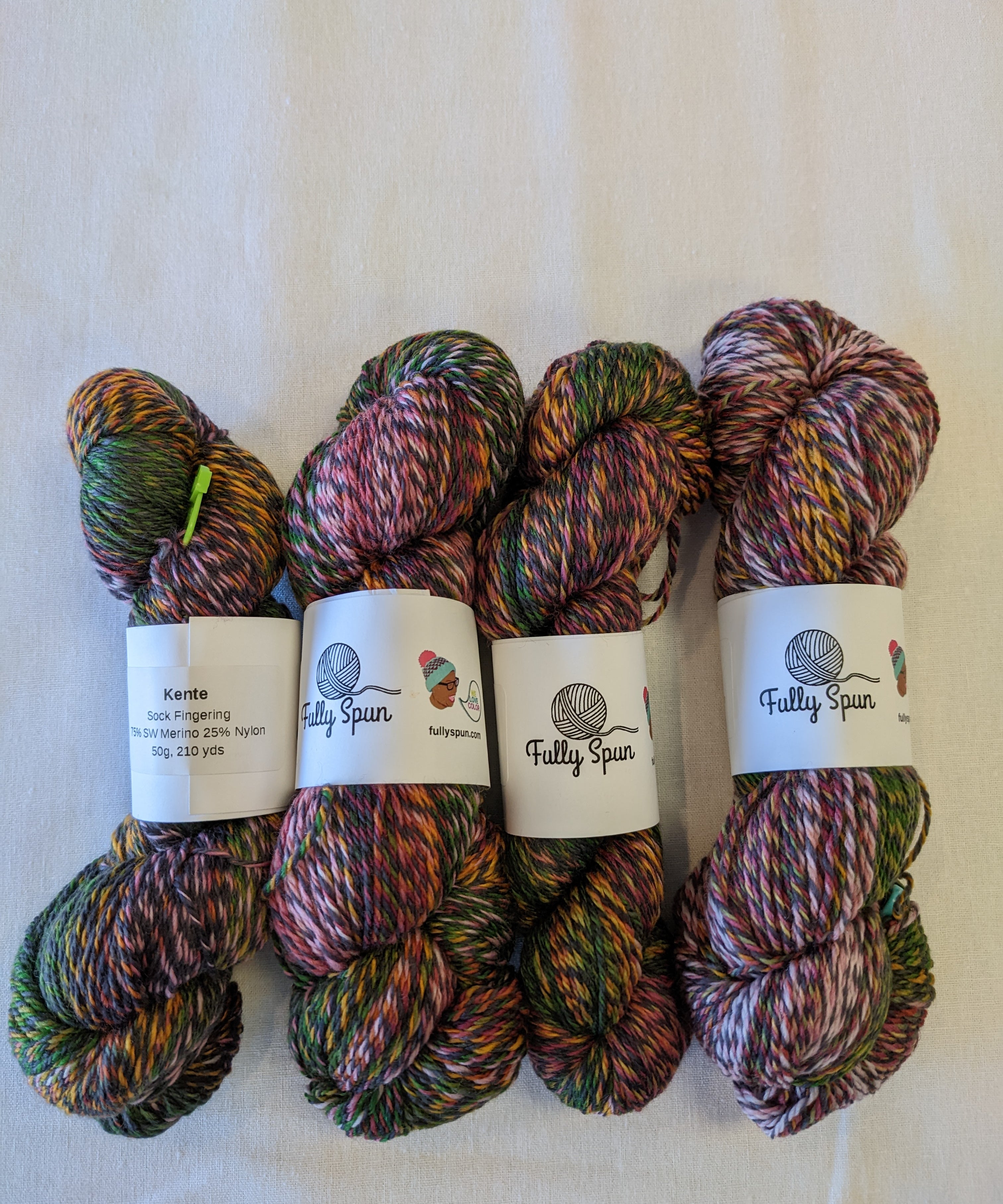 Fully Spun Sock Fingering 50g