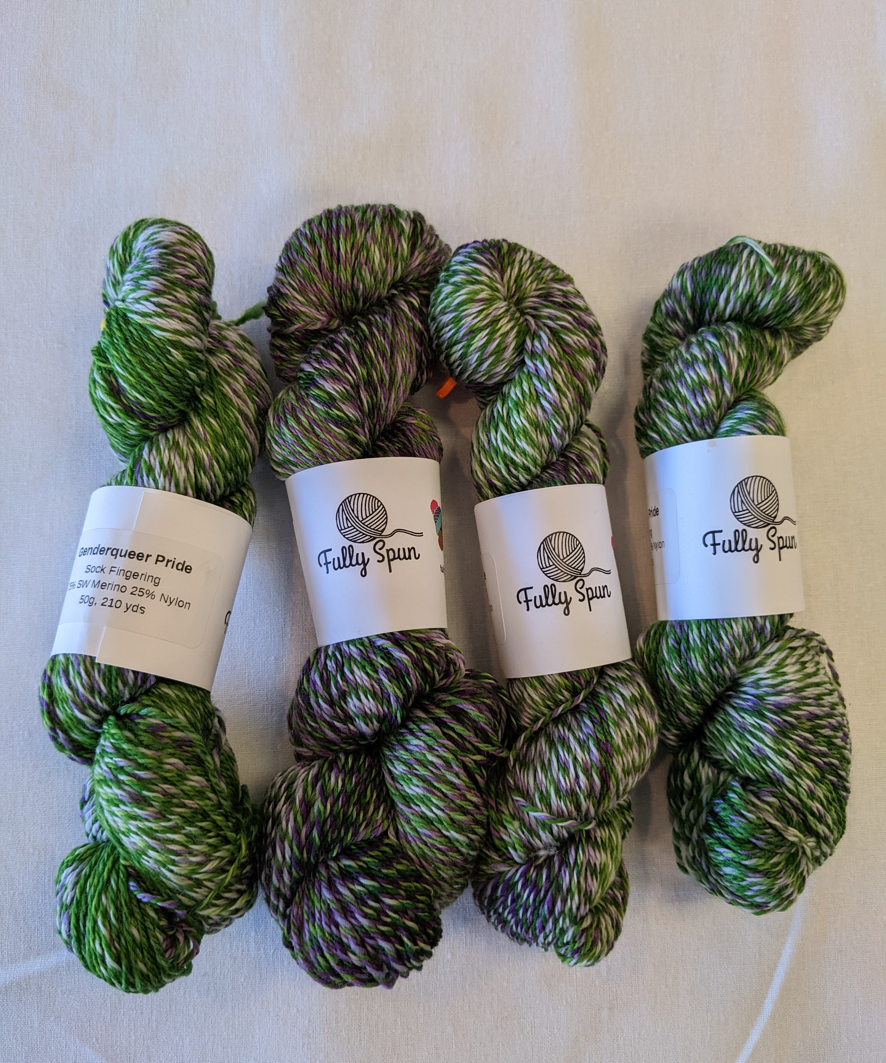 Fully Spun Sock Fingering 50g