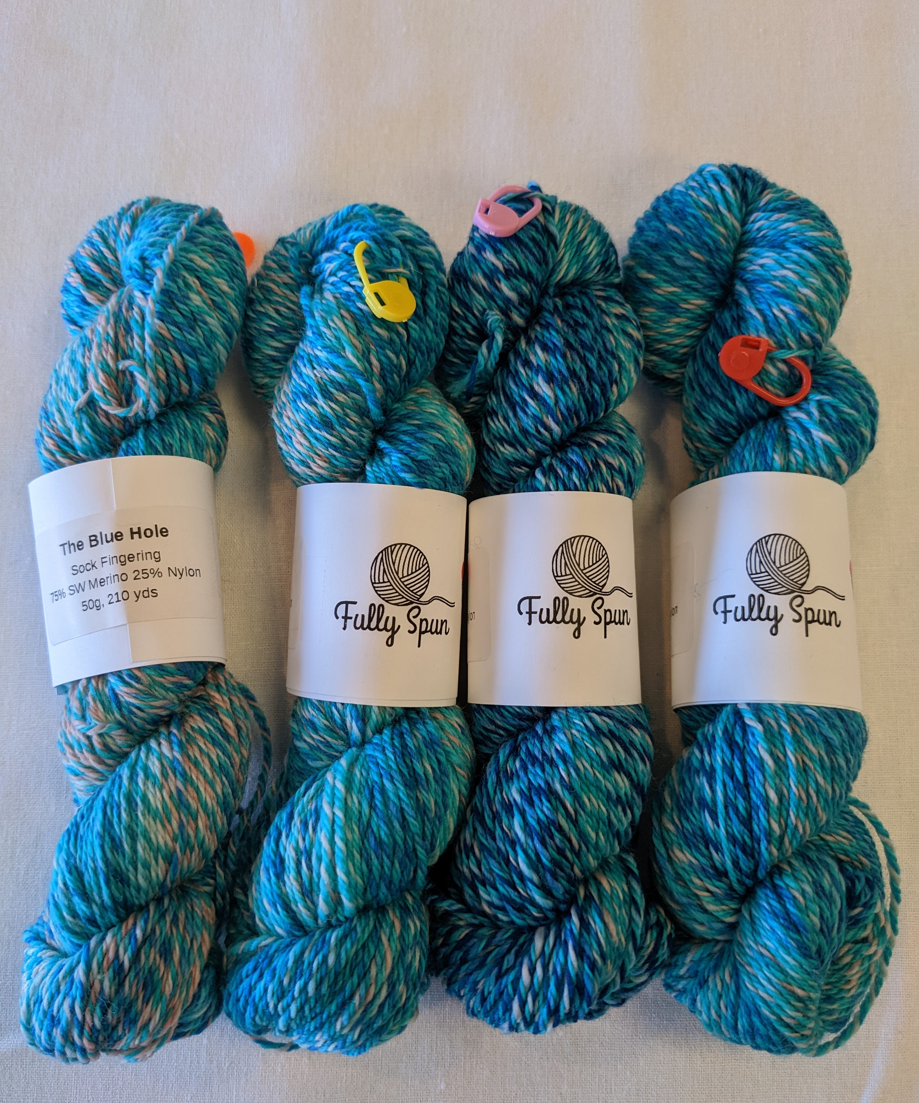 Fully Spun Sock Fingering 50g