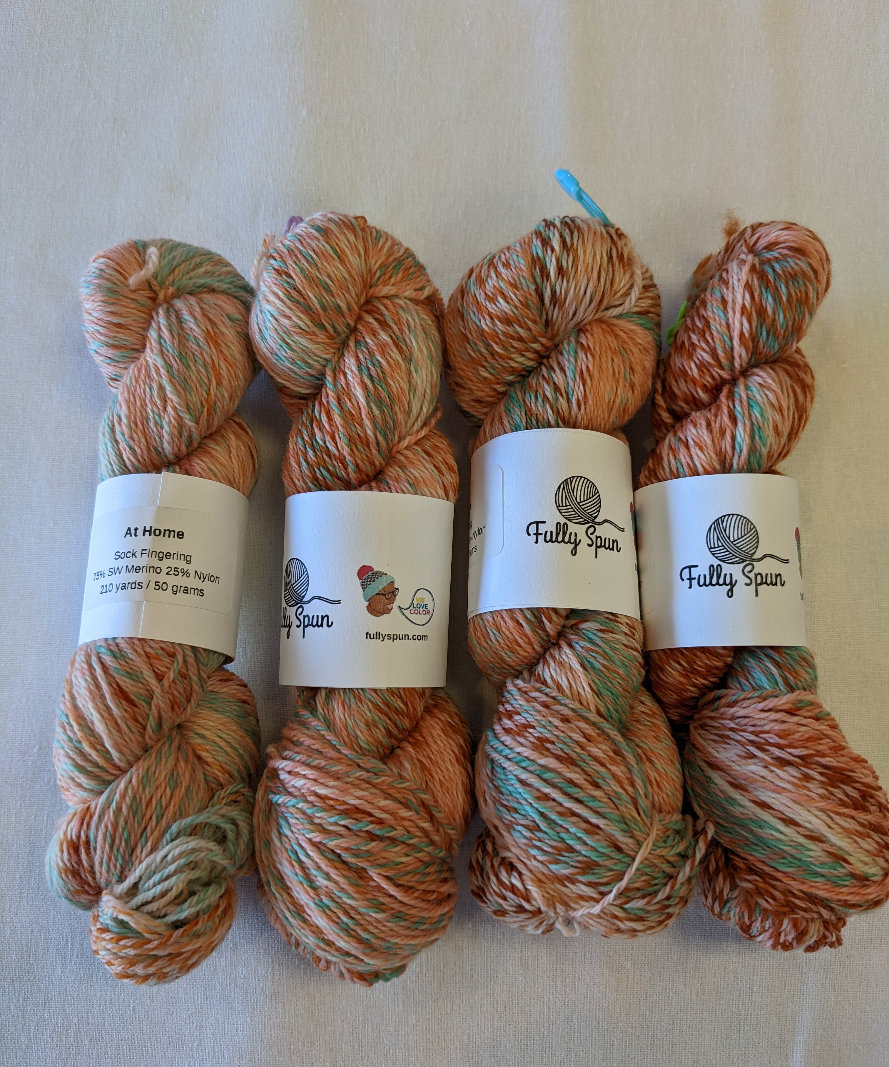 Fully Spun Sock Fingering 50g