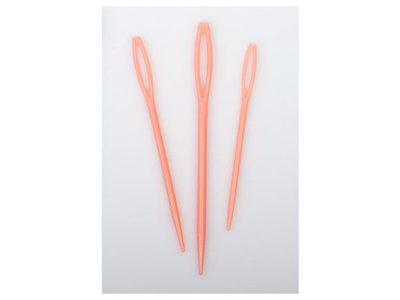 Plastic Yarn Needles 3ct