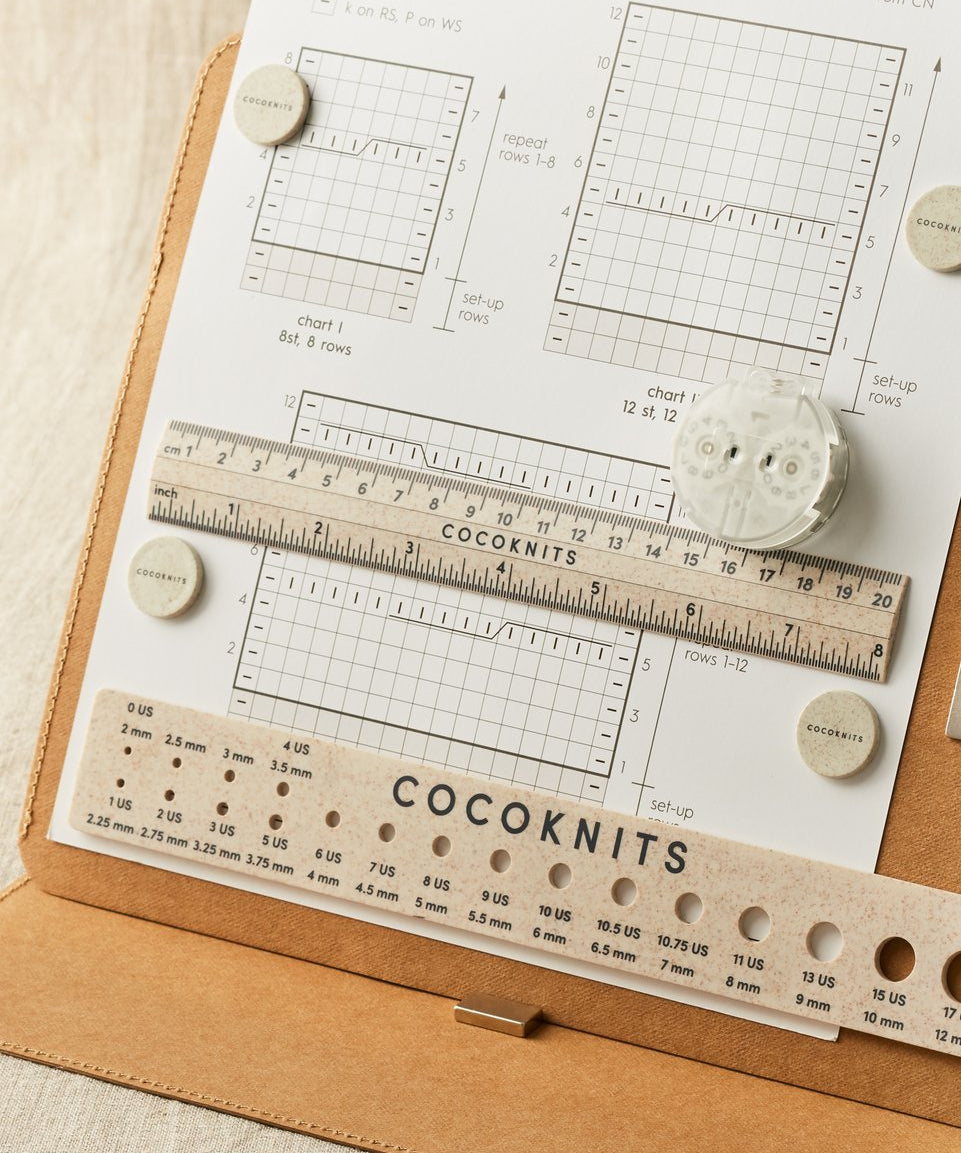 Cocoknits Magnetic Ruler & Gauge Set