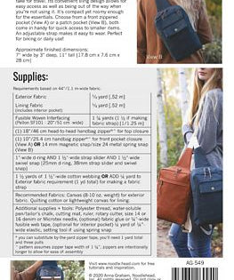 Noodlehead Sandhill Sling Pattern