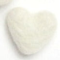 100% Wool Felt Hearts