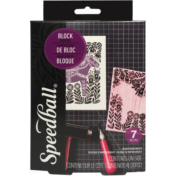 Speedball Block Printing 7 Piece Starter Kit