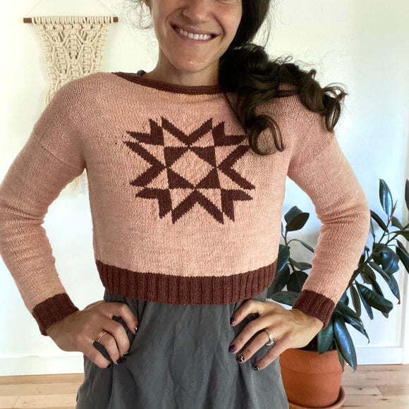 Star Quilt Pullover