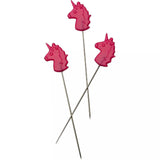 Tula Pink Unicorn Head Straight Pins