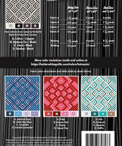 Tetrazzini Quilt Pattern