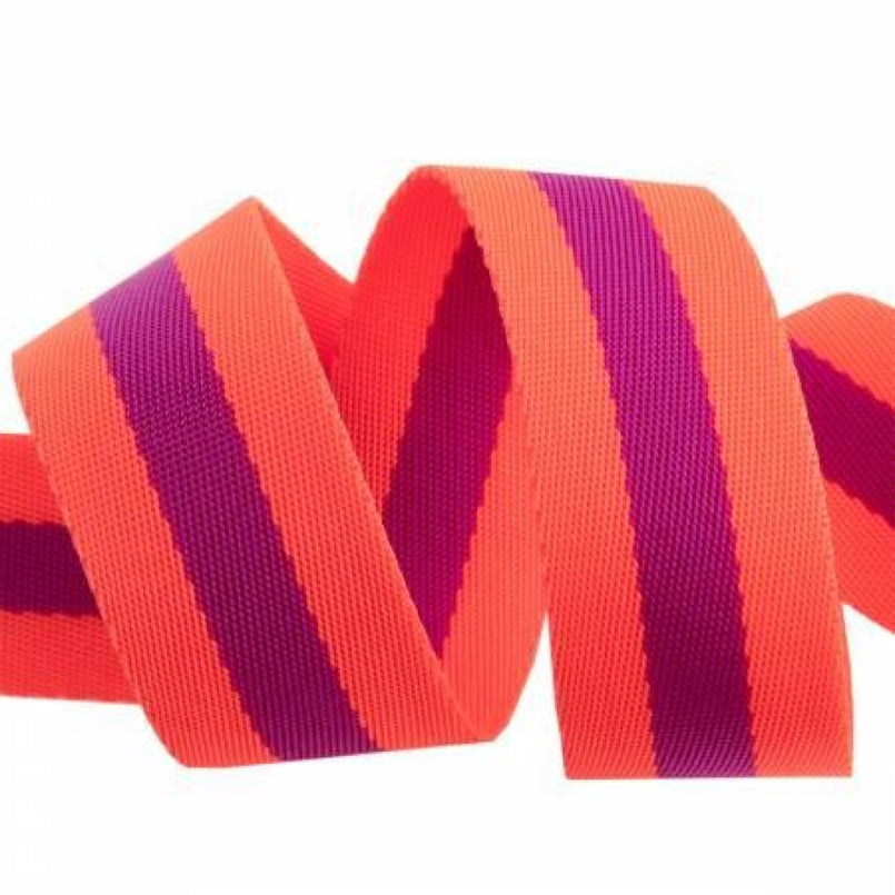 Tula Pink Striped Webbing 1.5"