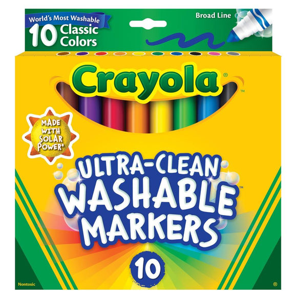 Ultra-Clean Washable Markers 10 Count