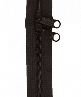 30" Double-Slide Handbag Zippers