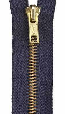 Brass Separating Zipper 24