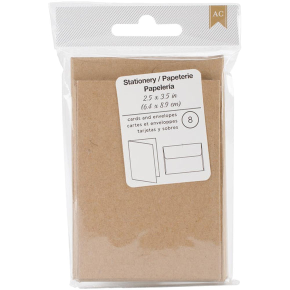Kraft Paper Cards & Envelopes 2.5