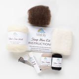 Sheep Mini Needle Felting Kit