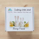 Bunny Friends Mini Needle Felting Kit
