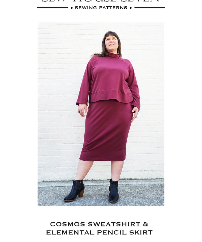 Cosmos Sweatshirt & Elemental Pencil Skirt X