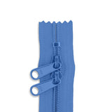 30" Nylon Coil Long Pull Double Pull Zipper