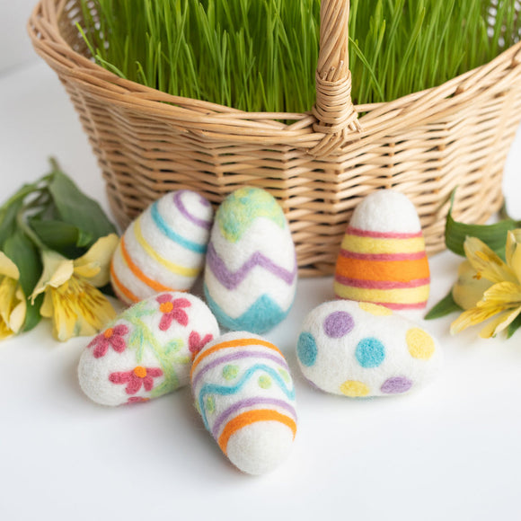 Easter Eggs Needle Felting Kit